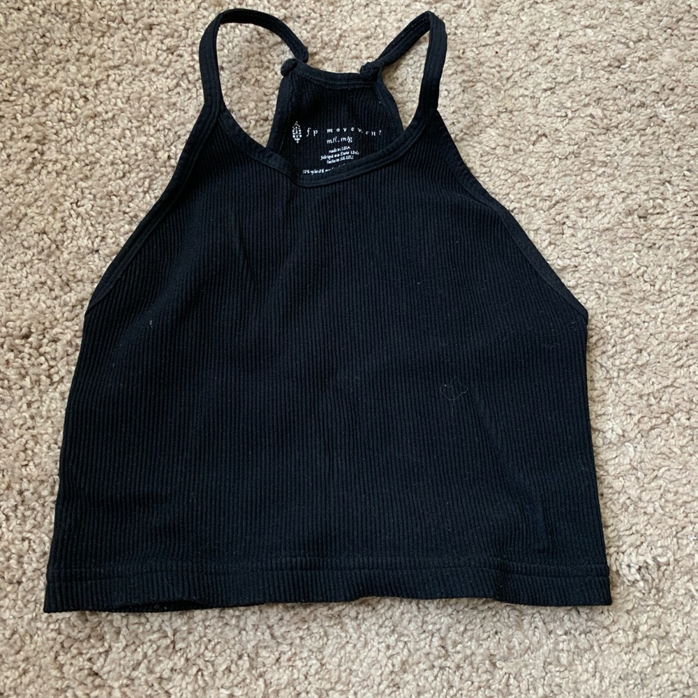FP Movement Happiness Runs Black Tank Top